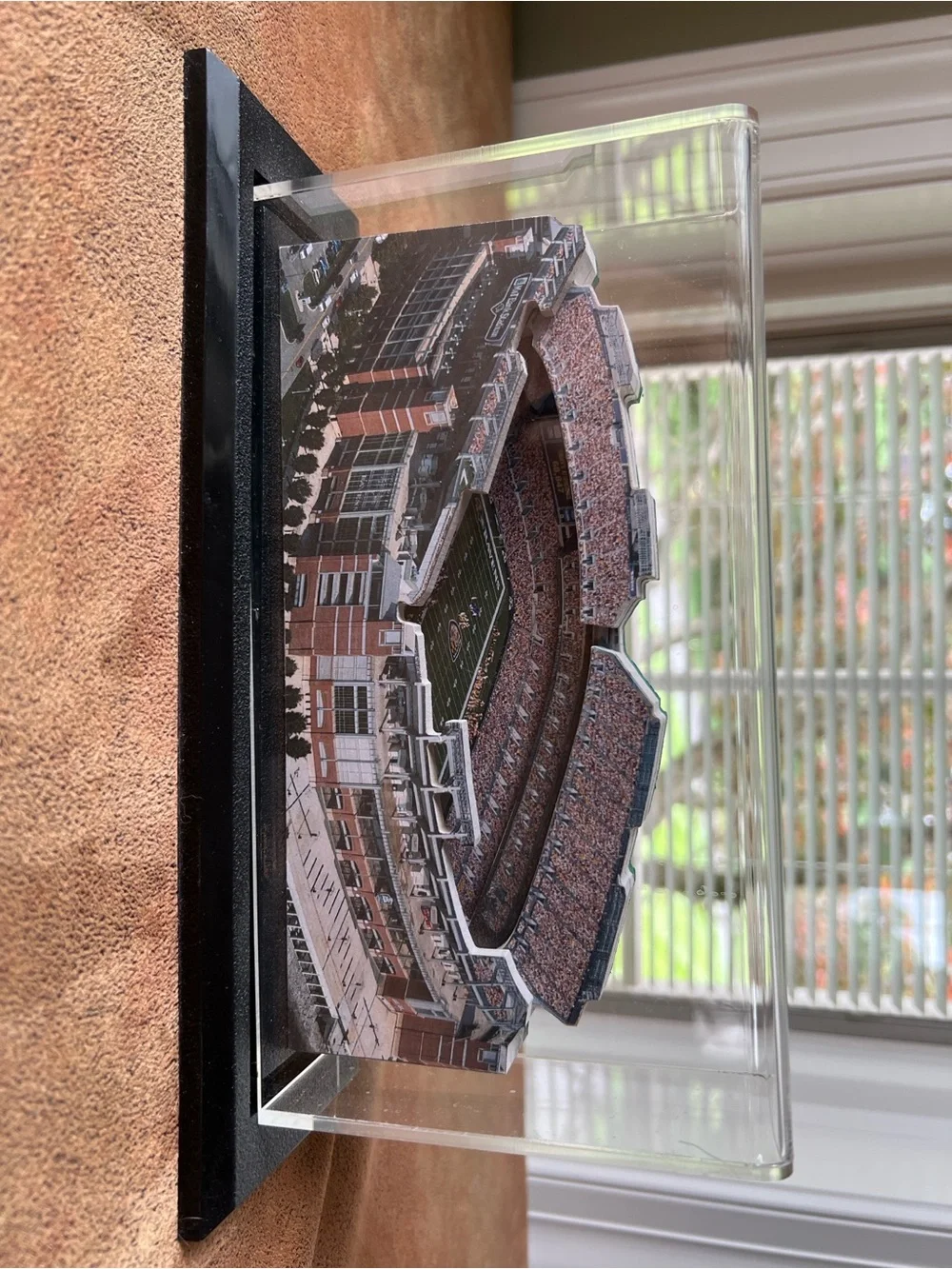 3D Home Fields M&T Bank Baltimore Ravens Stadium Display Art with clear cover
